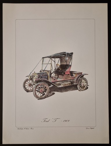 Stampa ford 1909 - stampa, gianni