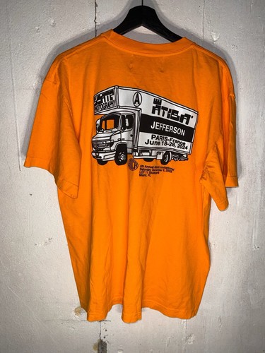 Shirt camion arancione - camion,