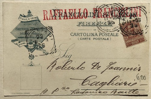 Cartolina pubblicitaria - cartolina,