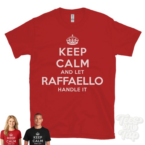 Maglietta keep calm and - and, let